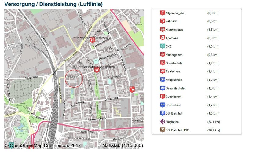 3 Raum Wohnung nebst Tiefgaragenstellplatz