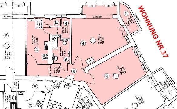 Sonstiges, Eigentumswohnung (1 bis 2 Zimmer), WE37
