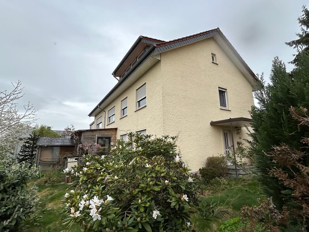 Zweifamilienhaus mit Doppelgarage - Bild 1