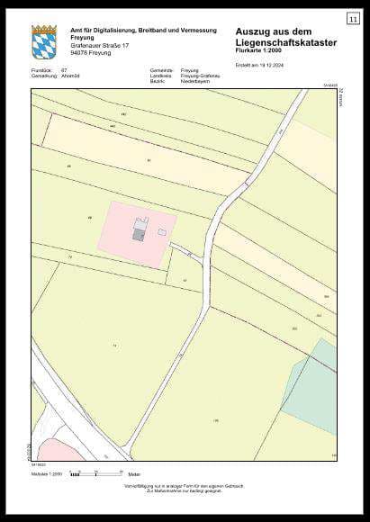 land- und forstwirtschaftlich genutztes Grundstück