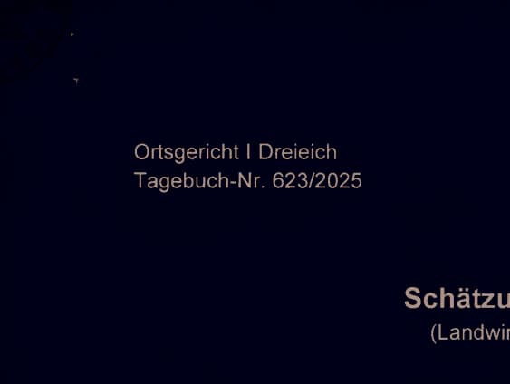 land- und forstwirtschaftlich genutztes Grundstück