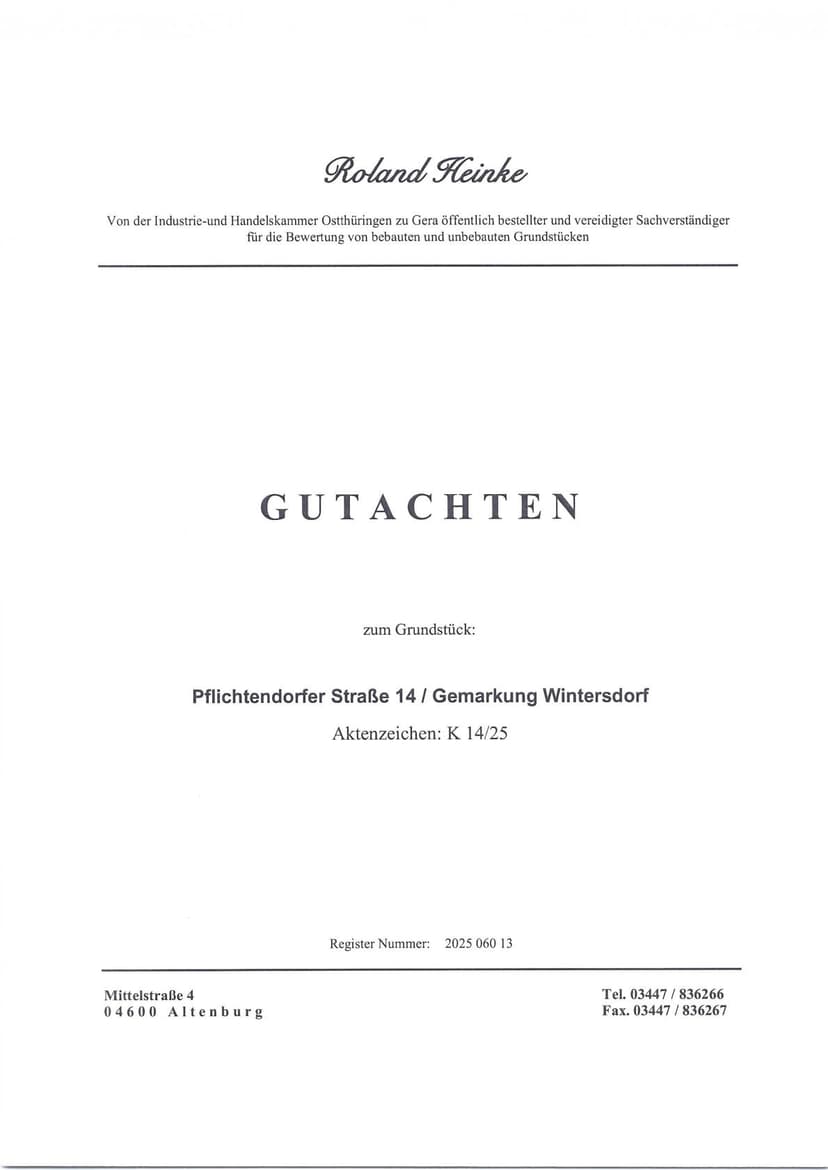 Sonstiges, Mietwohnhaus