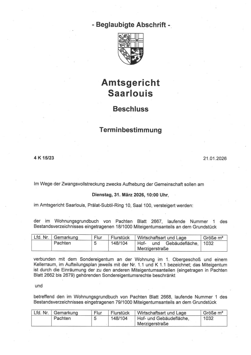 Sonstiges, Wohnungen, Garage 