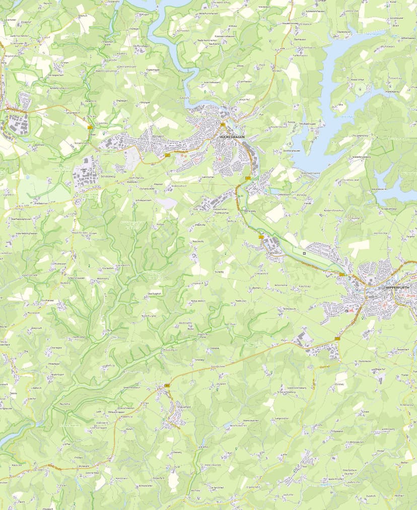 unbebautes Waldgrundtsück