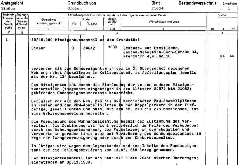 Eigentumswohnung (1 bis 2 Zimmer)