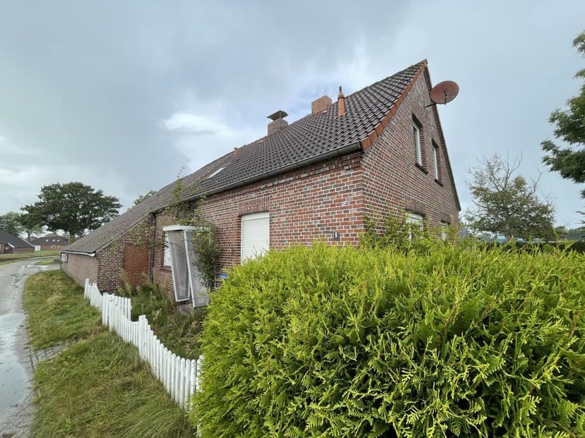 Fehnhaus mit Wohnteil und Scheune