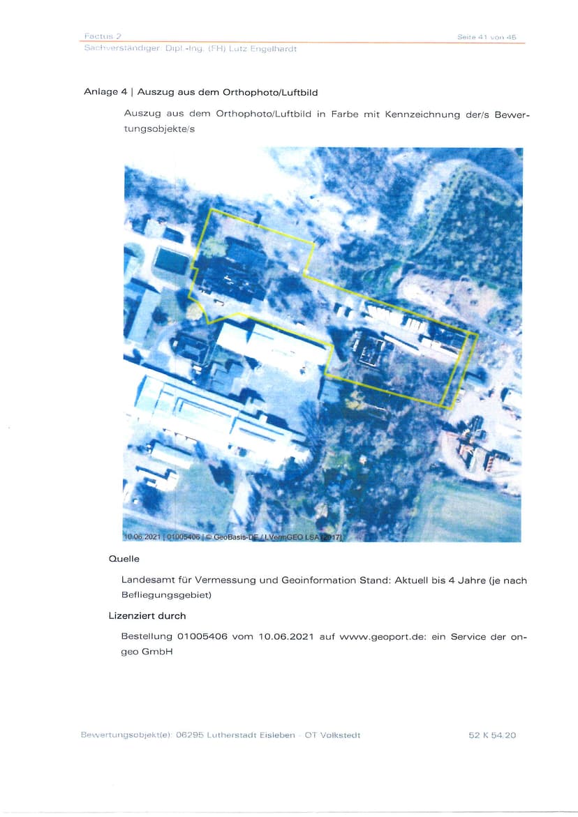 unbebautes Grundstück