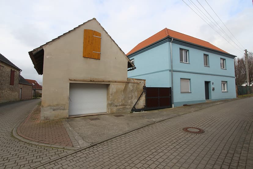 Einfamilienhaus, Wohnbaufläche/Grünanlage