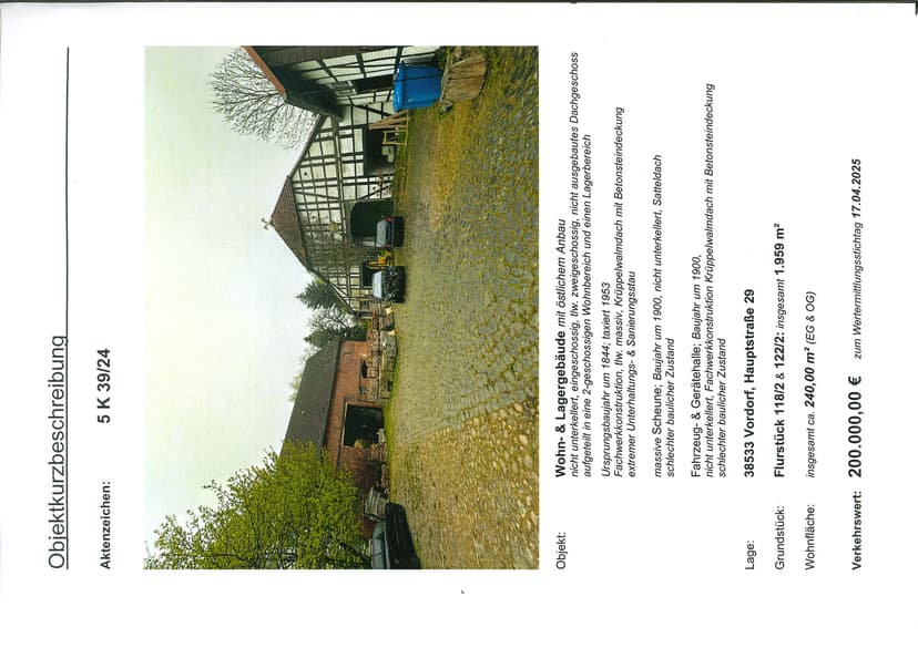 Wohn-/Geschäftshaus