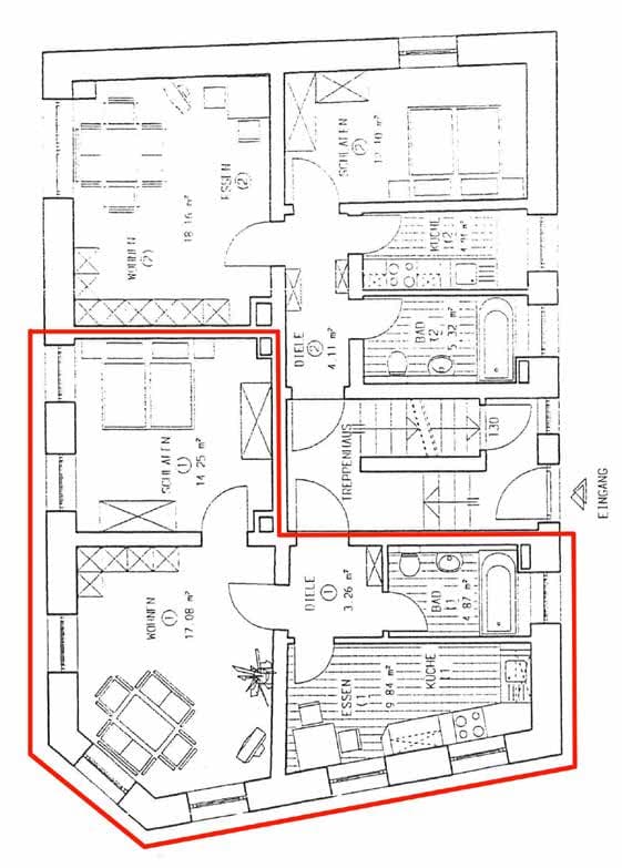 Eigentumswohnung (1 bis 2 Zimmer)