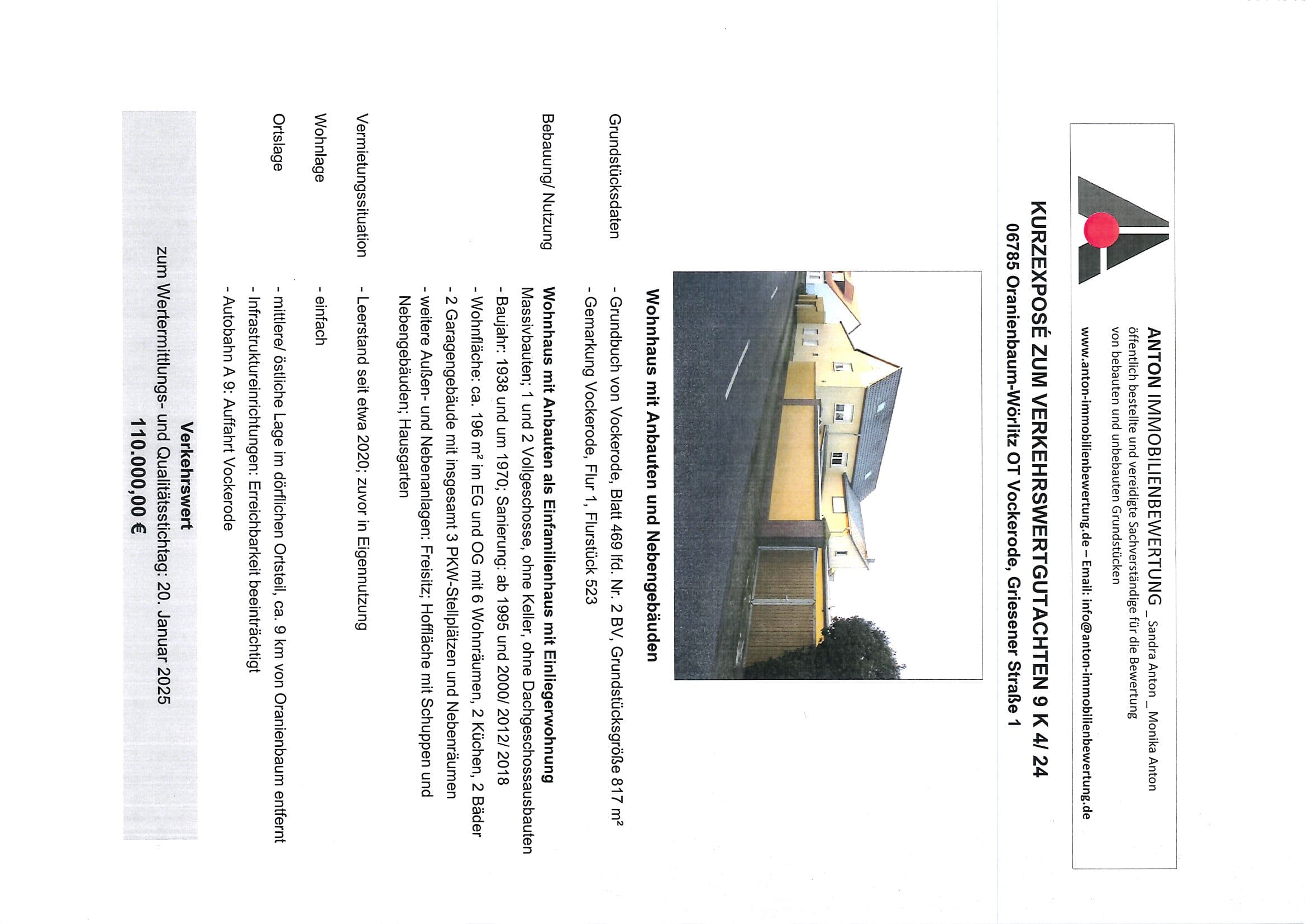 Wohnhaus mit Anbauten und Nebengebäuden  - Bild 1