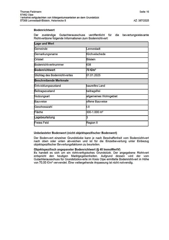 Garage, Eigentumswohnung (3 bis 4 Zimmer)