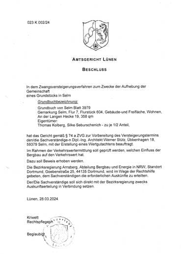 Garage, Doppelhaushälfte