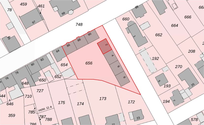 Eigentumswohnung (1 bis 2 Zimmer), Sondereigentum an einer Wohnung im 1. Obergeschoss rechts mit rd. 36 m² Wohnfläche nebst Kellerraum