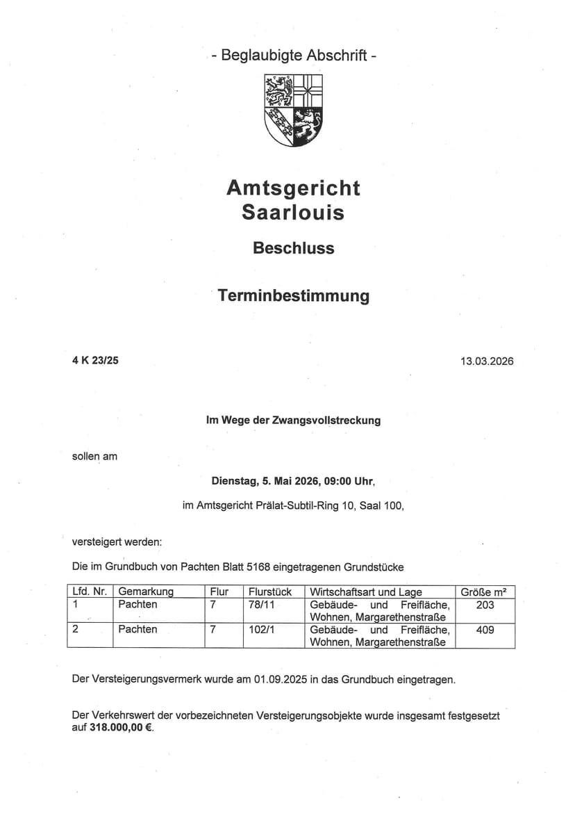 Mehrfamilienhaus, Garage, Sonstiges, Dreifamilienhaus; Doppelgarage 