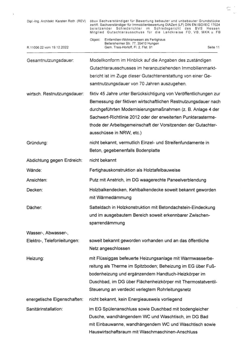 Einfamilienhaus, Garage