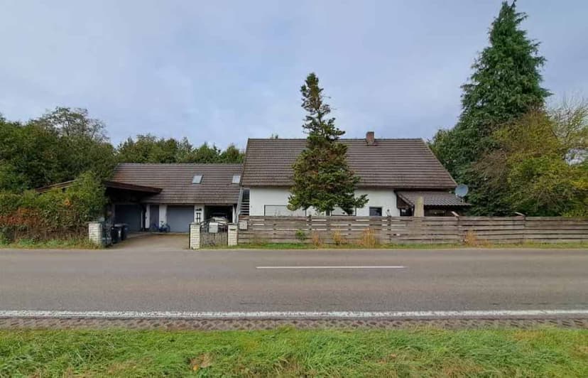 Zweifamilienhaus, Garagen