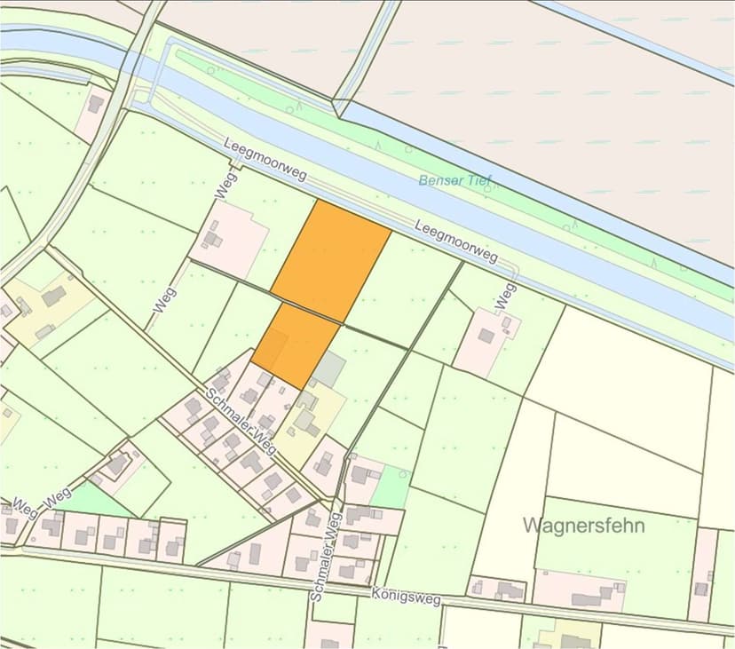 land- und forstwirtschaftlich genutztes Grundstück, (Rohbau)