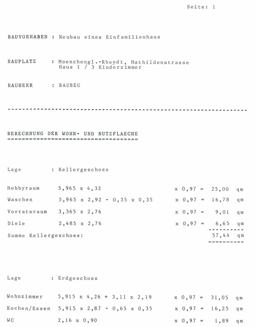 Garage, Einfamilienhaus, Doppelhaushälfte