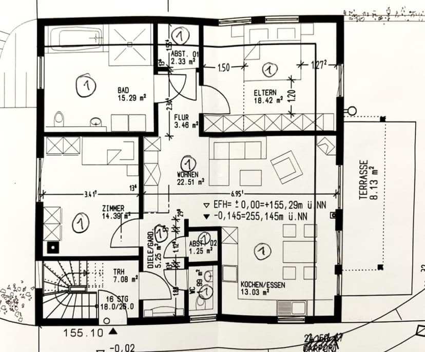 Eigentumswohnung (3 bis 4 Zimmer)