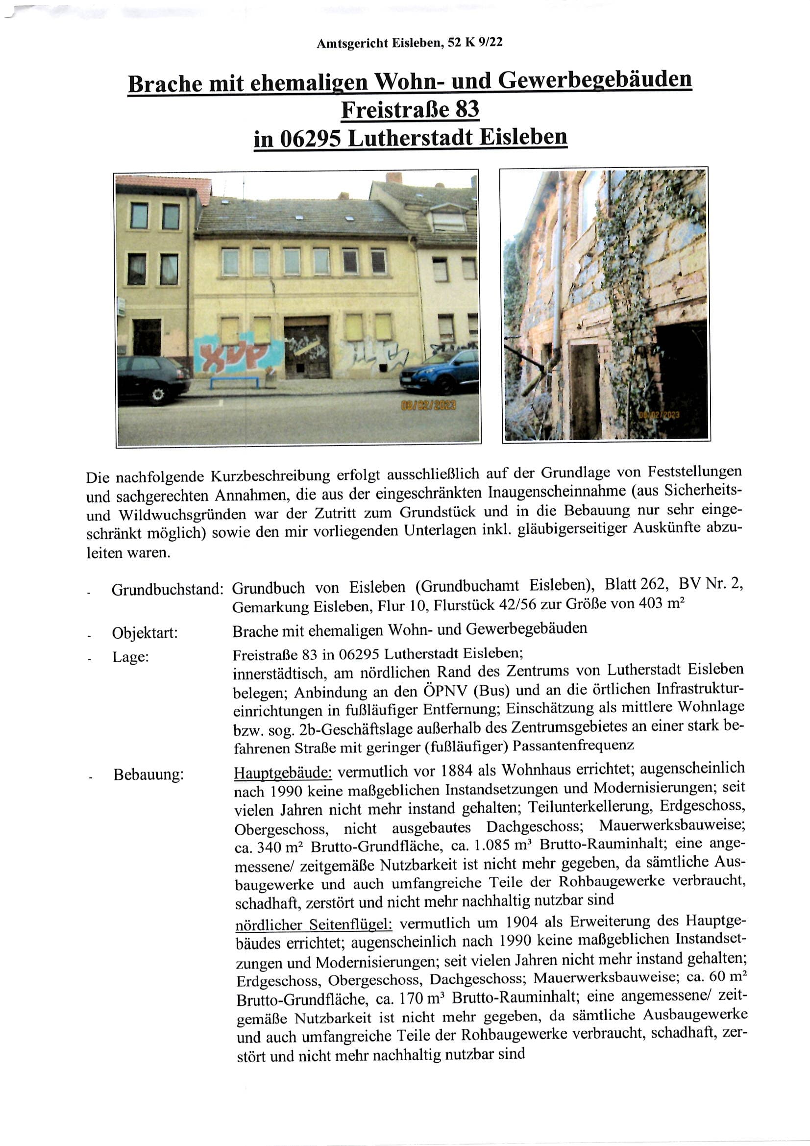 Sonstiges, ruinöser Gebäudekomplex - Bild 1