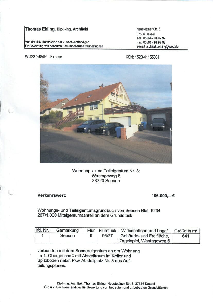 Eigentumswohnung (3 bis 4 Zimmer)