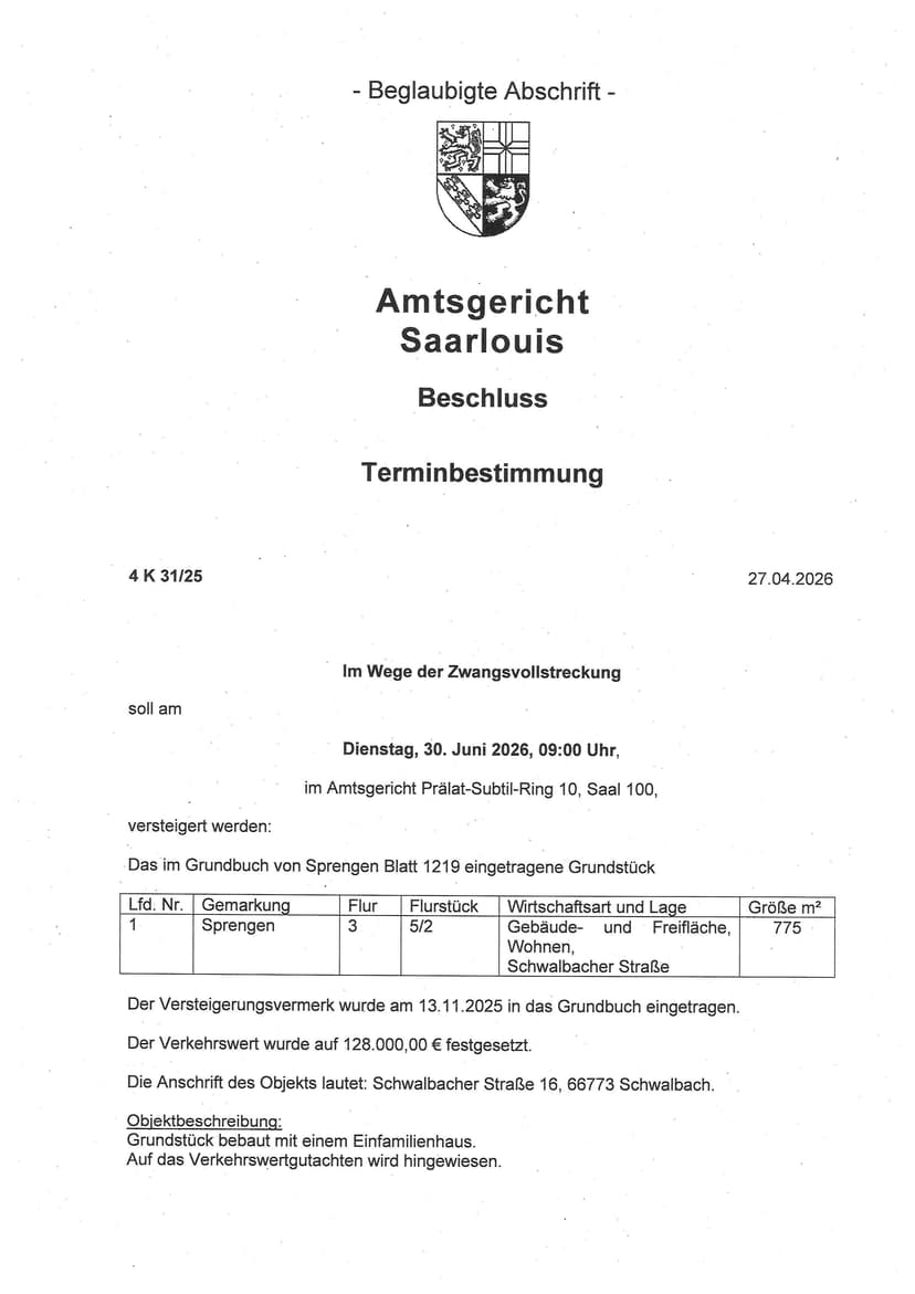 Einfamilienhaus