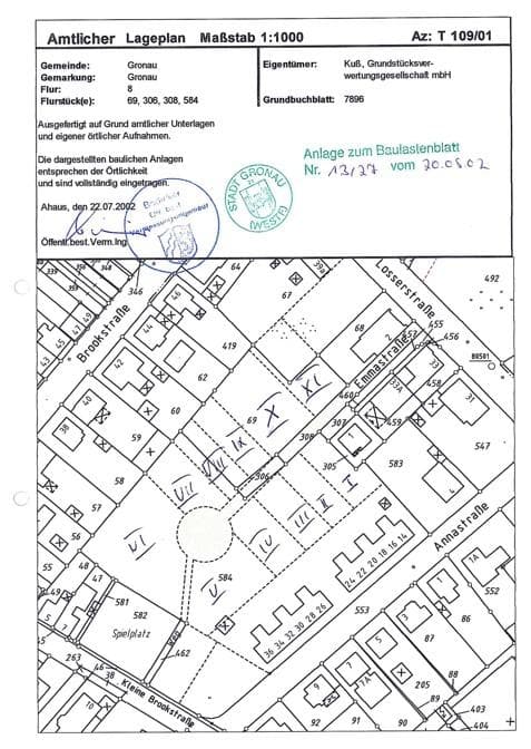 Garage, Doppelhaushälfte