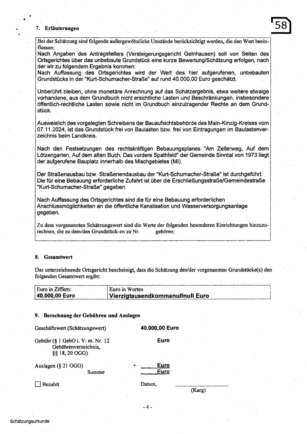 unbebautes Grundstück - Bild 1